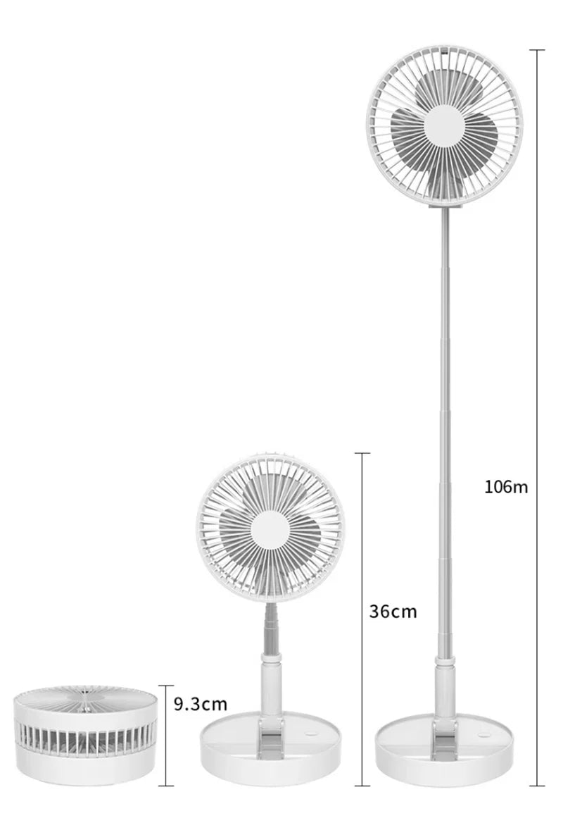 Ventilador portátil E-Dream blanco