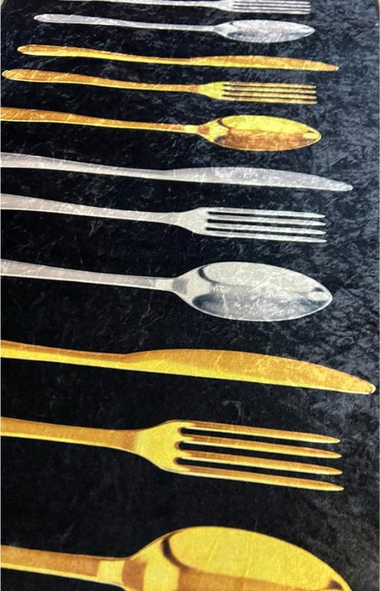Camino de cocina 2 piezas - 40x60cm + 65x180cm