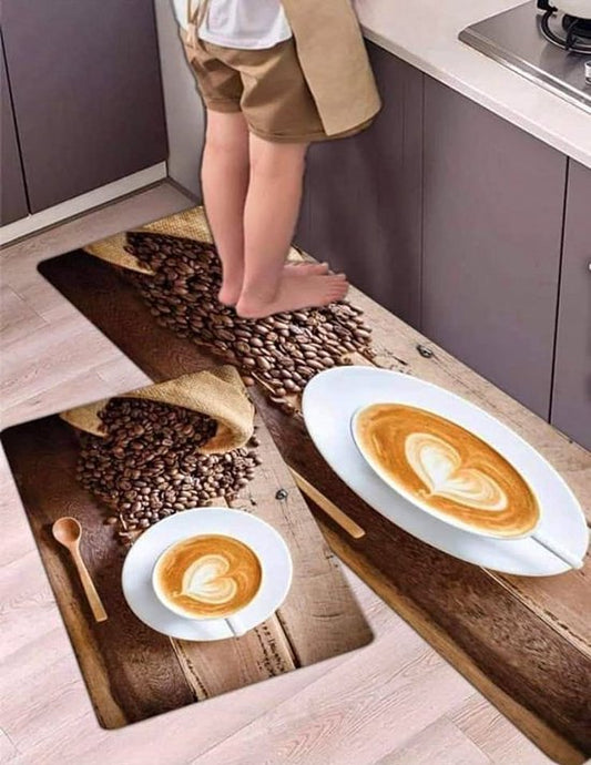 Alfombra de cocina 40x60cm + 65x180cm