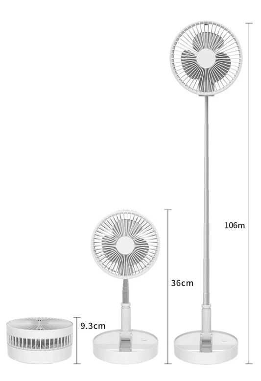 Ventilador portátil E-Dream blanco