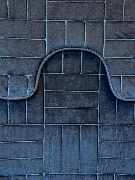 Set de alfombrilla de baño con alfombrilla de WC