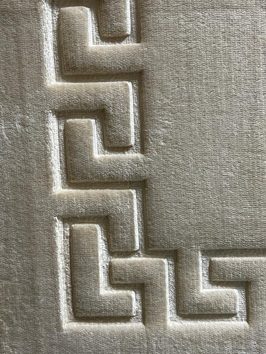 Juego de alfombrillas de baño con recorte.