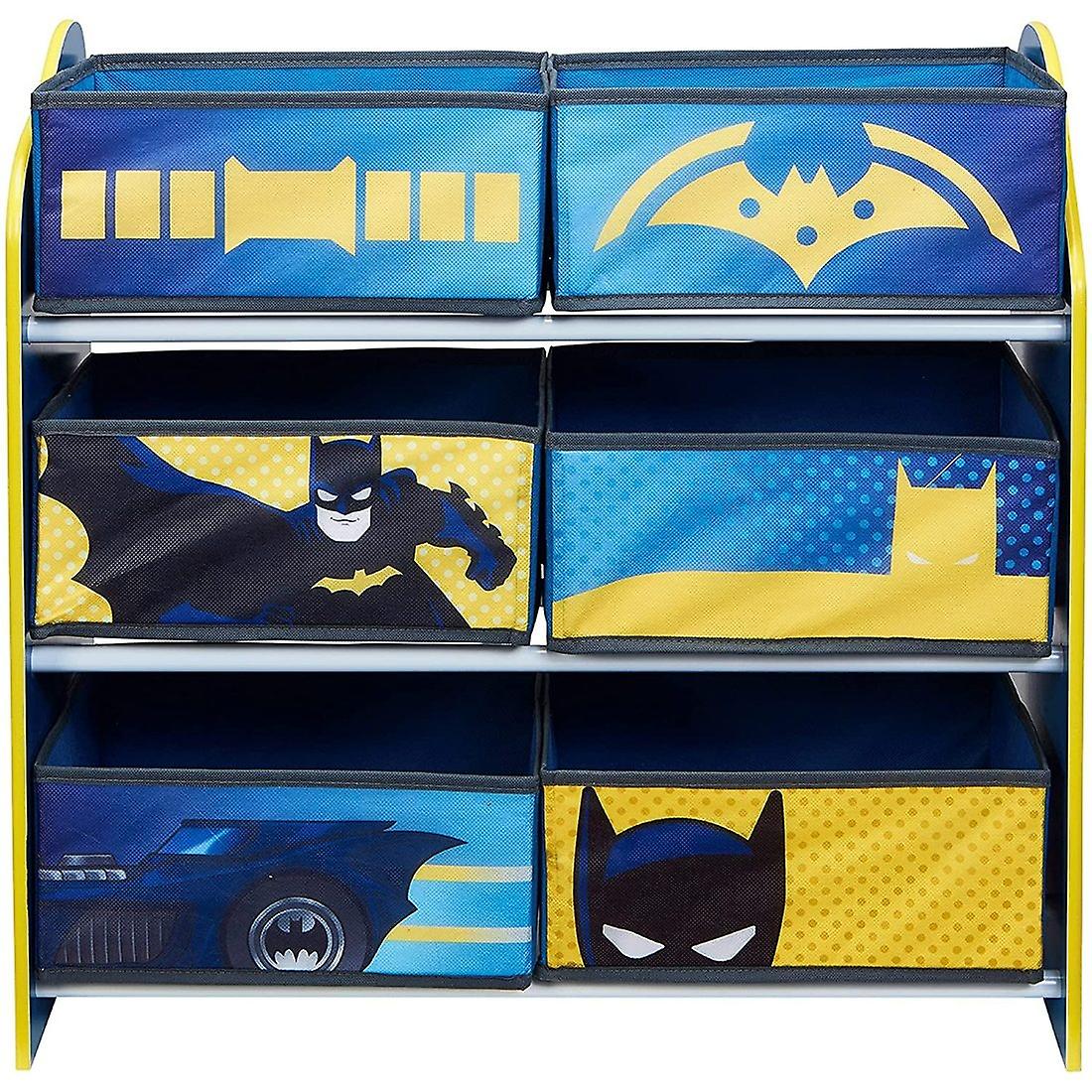 Armario de almacenamiento Batman de 3 capas.