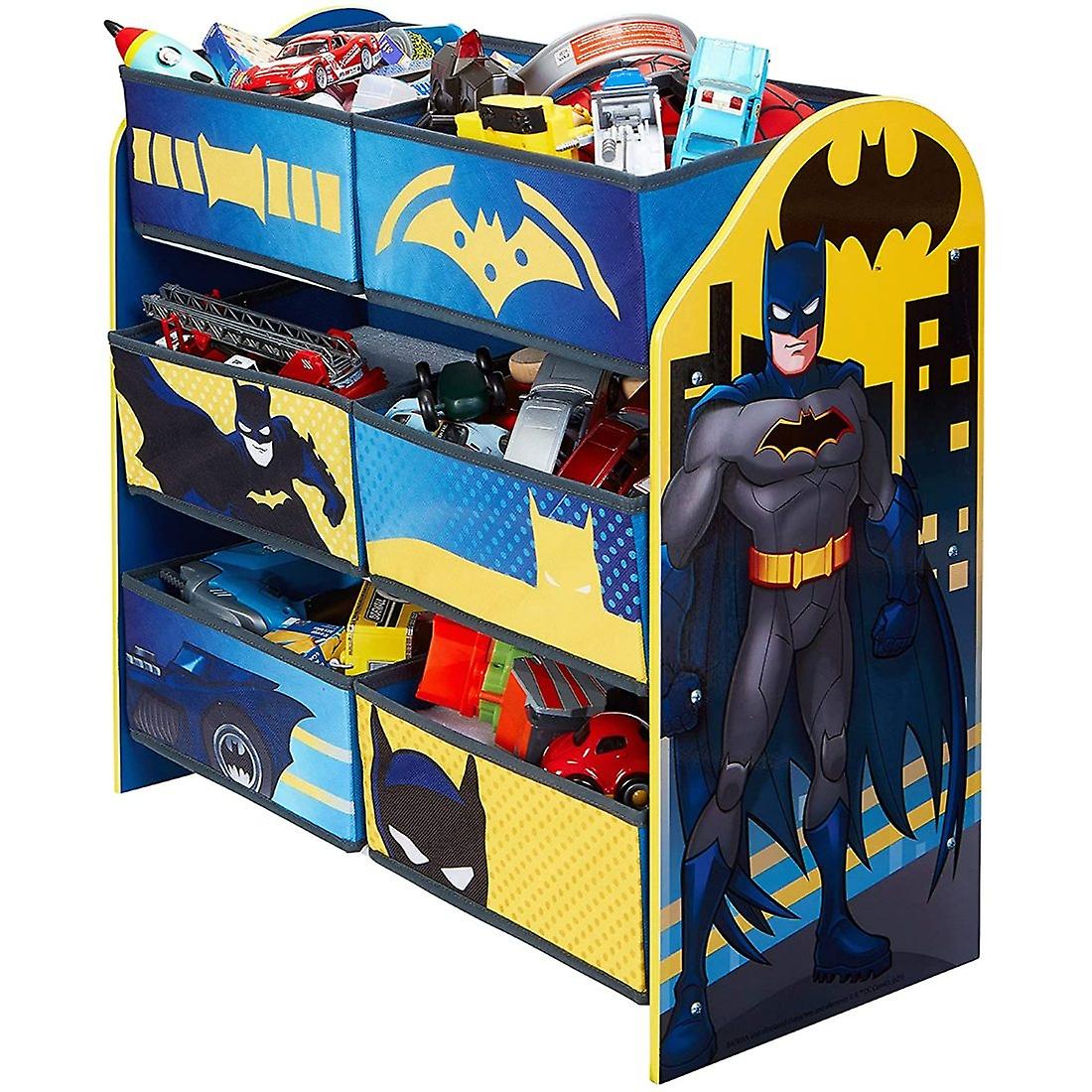 Armario de almacenamiento Batman de 3 capas.
