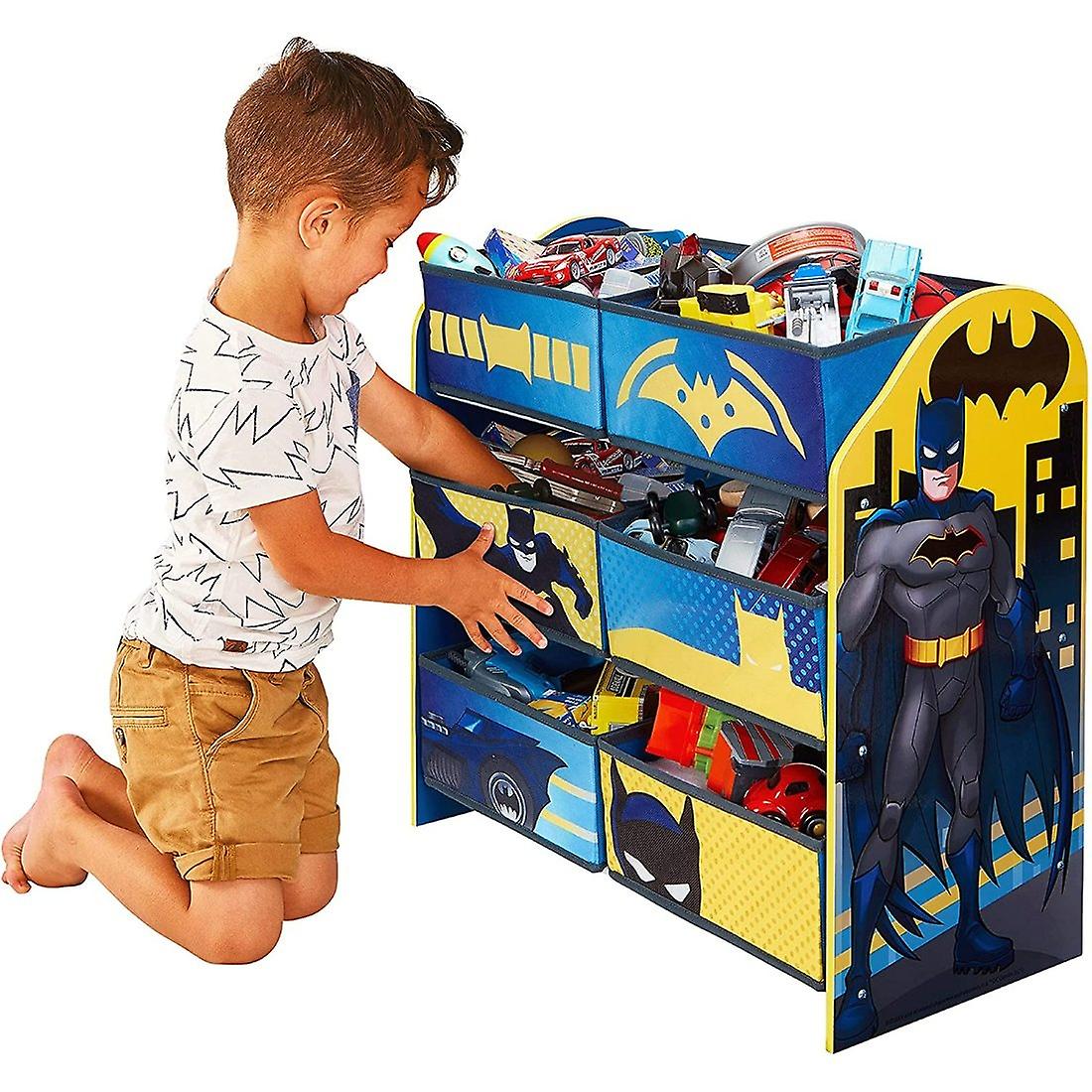 Armario de almacenamiento Batman de 3 capas.