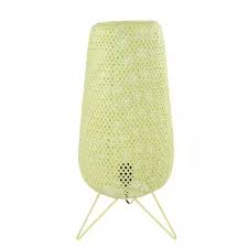 Lámpara de mesa Lonie Amarillo 70cm