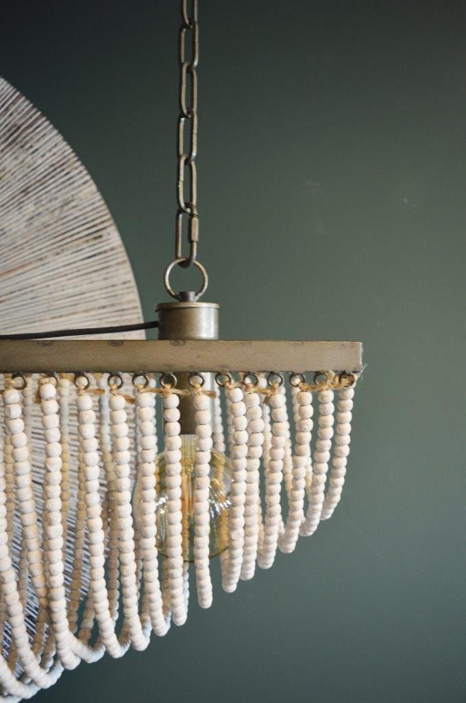 Lámpara colgante Beading